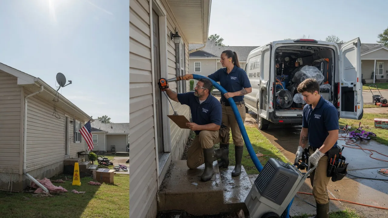 Ceiling Water Damage Restoration in Suffolk, VA near me